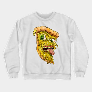 Scary Pizza Crewneck Sweatshirt